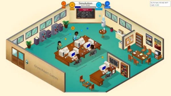 Game Dev Tycoon (2013) pre PC, úplne v španielčine