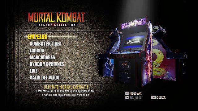 Mortal Kombat Arcade Kollection PC plná 2012 theta español