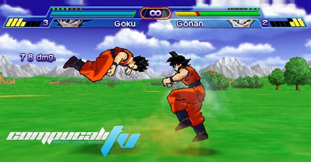 Dragon Ball s Shin Budokai 2 Španielsky plný počítač